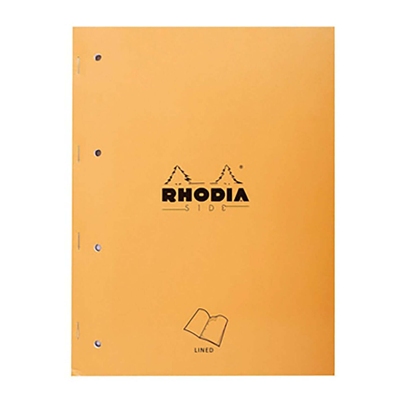 Rhodia Basics Notepad, Orange - Top Stapled 1