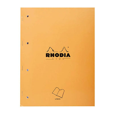 Rhodia Basics Notepad, Orange - Top Stapled 1