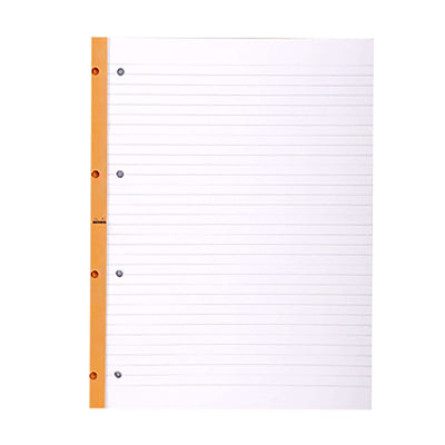 Rhodia Basics Notepad, Orange - Top Stapled 10
