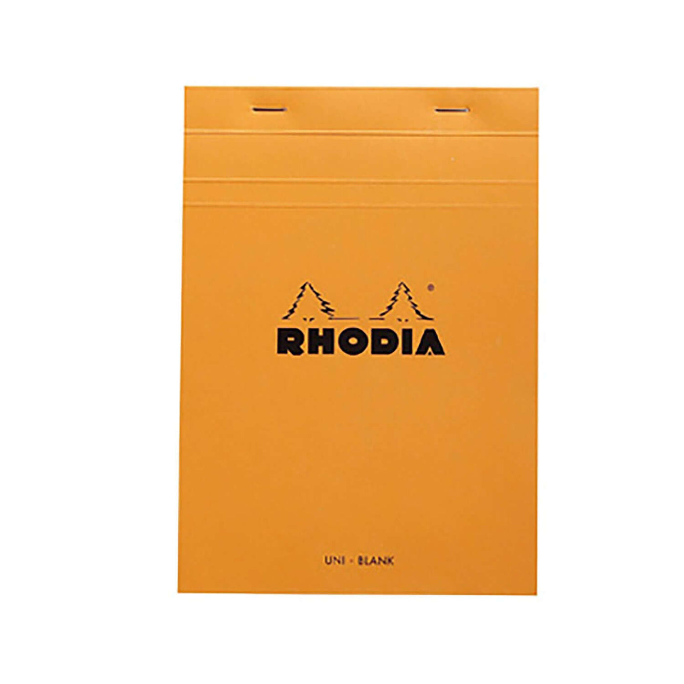 Rhodia Basics Notepad, Orange - Top Stapled 4