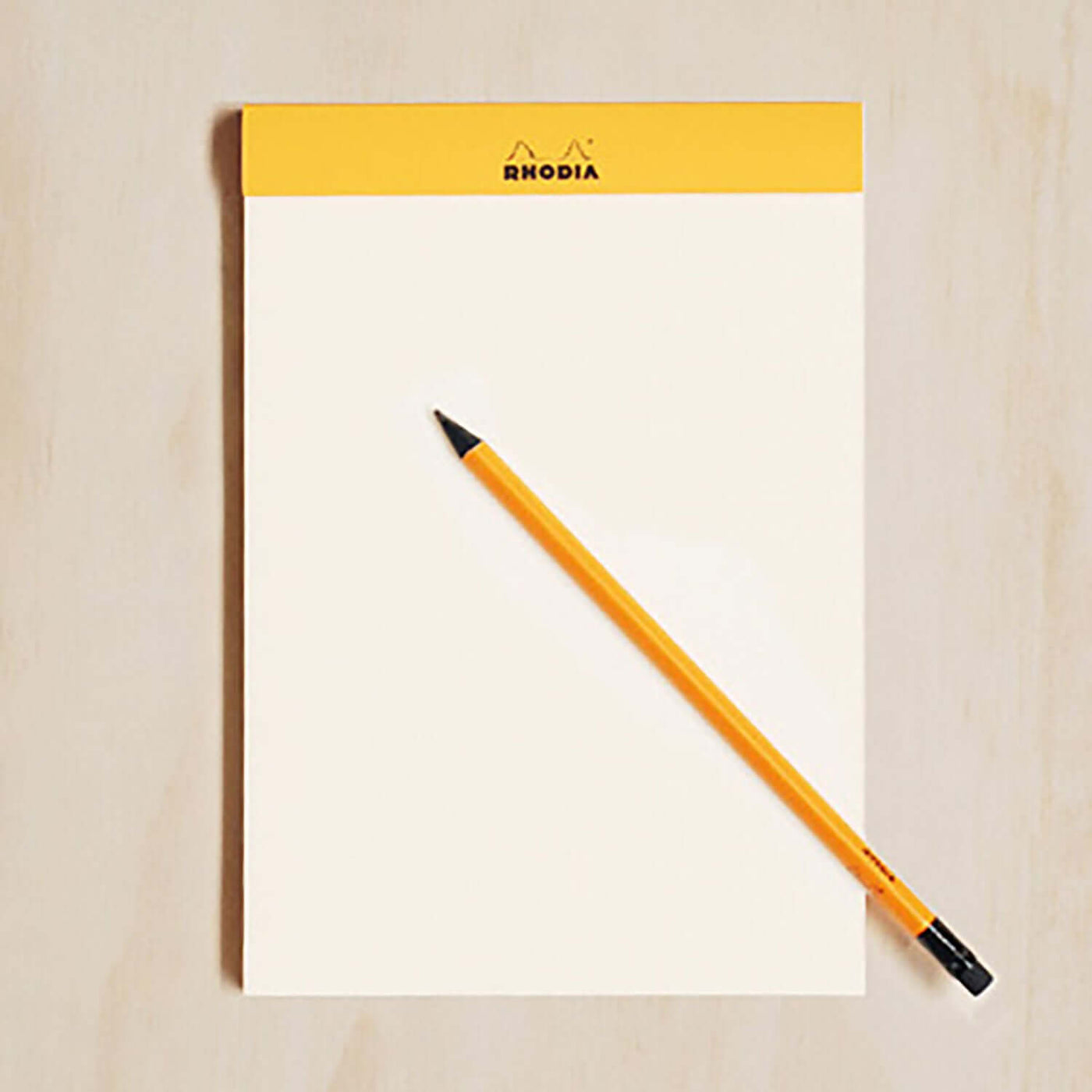 R By Rhodia Premium Notepad, Black (Unruled) - Top Stapled 4