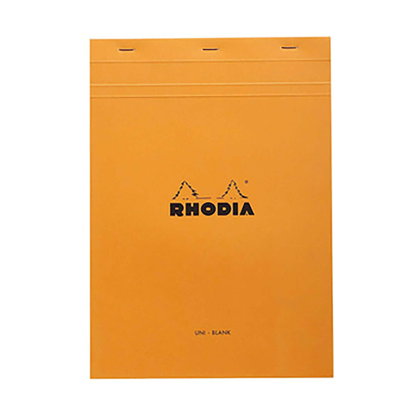 Rhodia Basics Notepad, Orange - Top Stapled 2