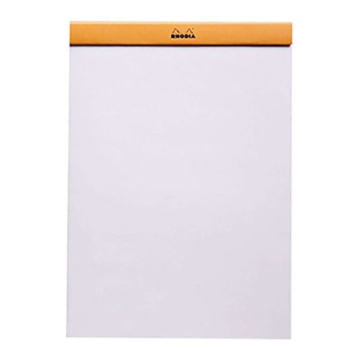 Rhodia Basics Notepad, Orange - Top Stapled 11
