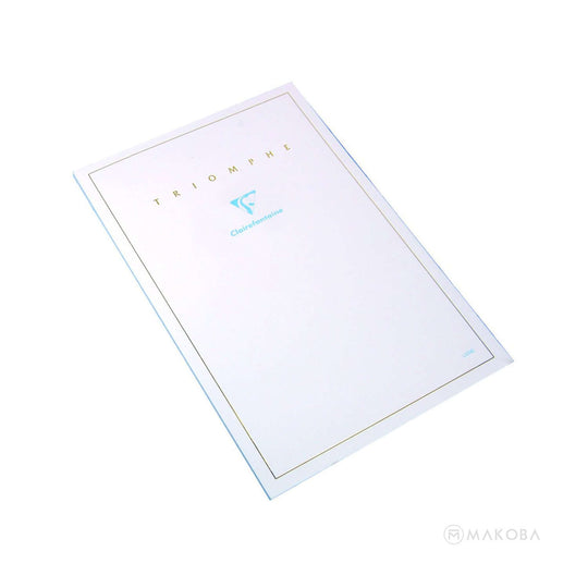 Clairefontaine Triomphe UnRuled Notepad, White