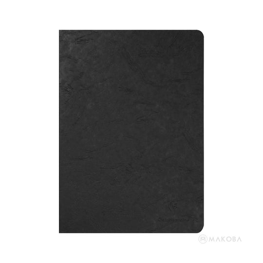 Clairefontaine Age Bag Series Ruled Notebook, Black