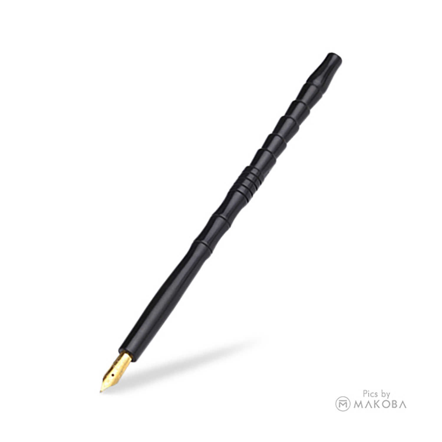 Ranga Dip Pen Fountain Pen, Black - Steel Nib – Makoba