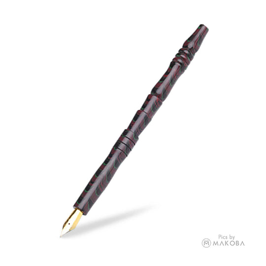 Ranga Dip Pen Fountain Pen, Maroon - Steel Nib