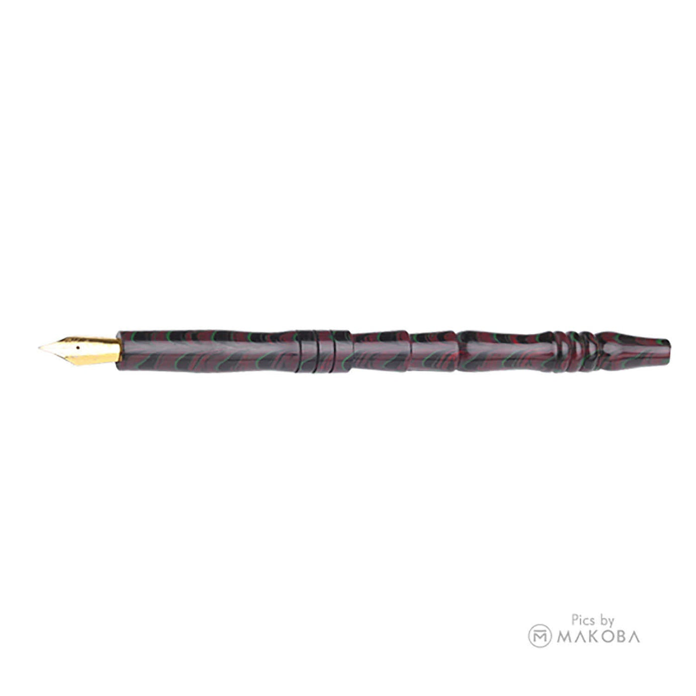 Ranga Dip Pen Fountain Pen Maroon 2