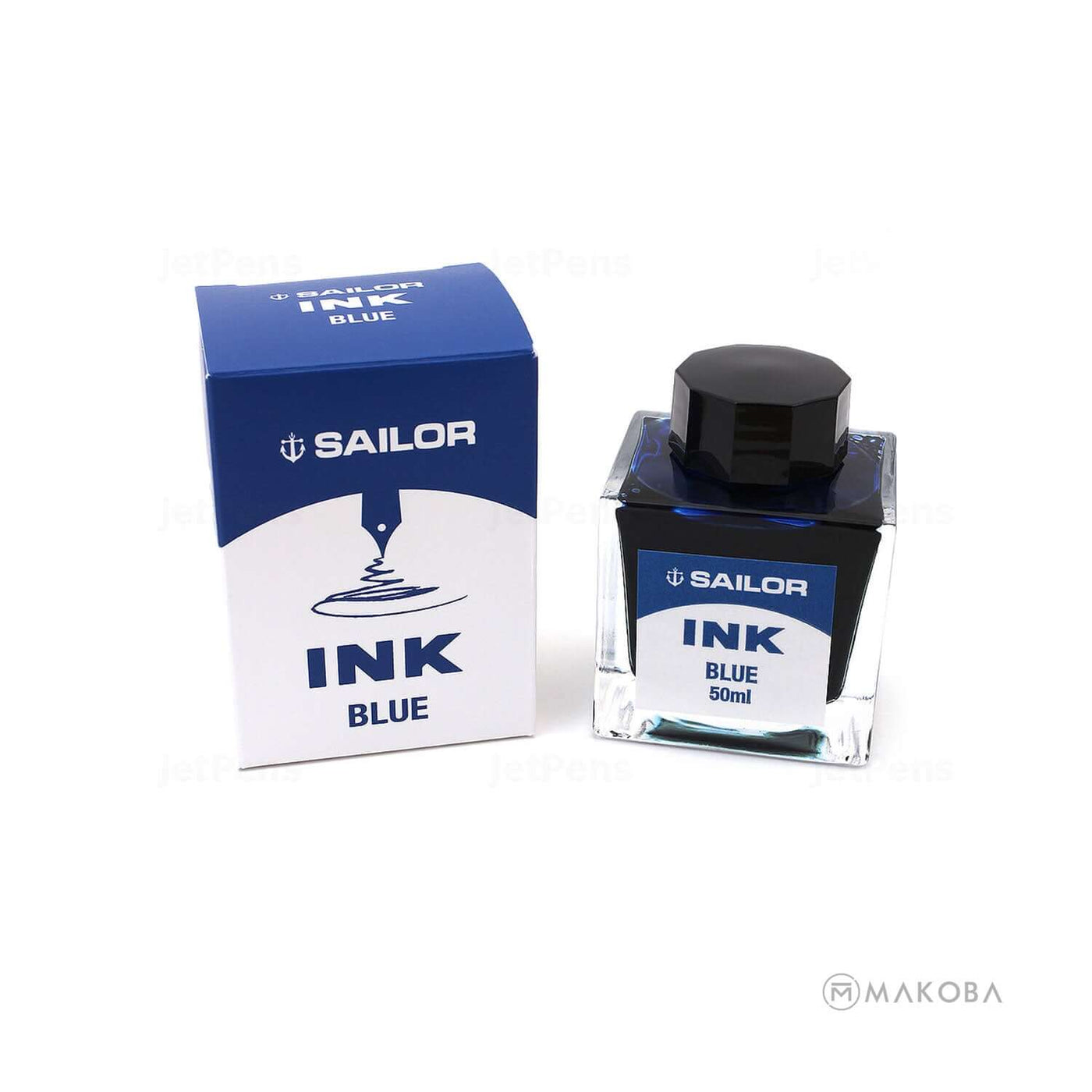 SAILOR DYE BASED BLUE INK BOTTLE 50ML 2