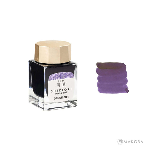 Sailor Shikiori Ink Bottle, Shigure (Rain Showers) - 20ml