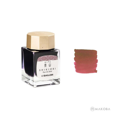SAILOR SHIKIORI OKUYAMA REMOTE MOUNTAIN INK BOTTLE 20ML