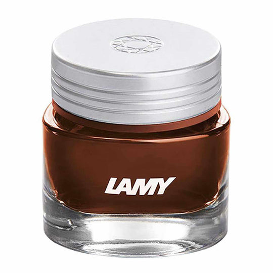 Lamy T53 Crystal Topaz Ink Bottle, Brown - 30ml