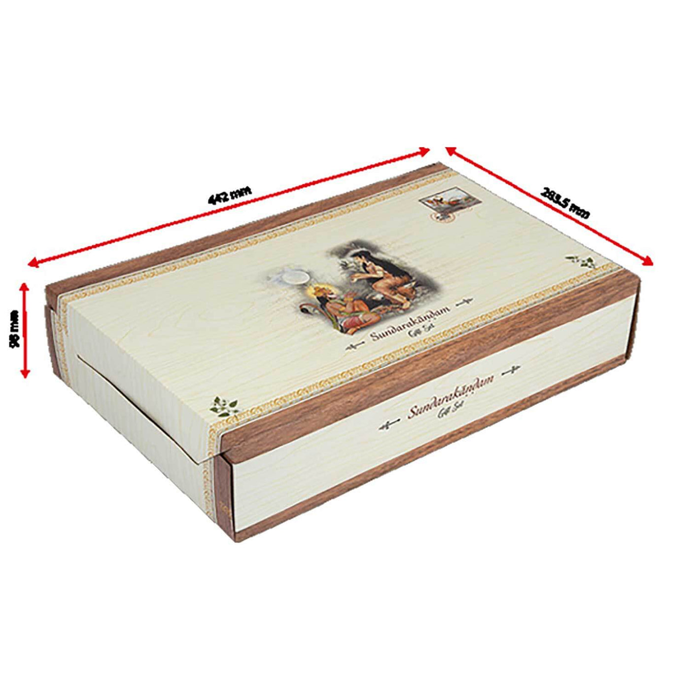 Vedic Cosmos Gift Set Sundara-Kanda In Wooden Box - A6 5