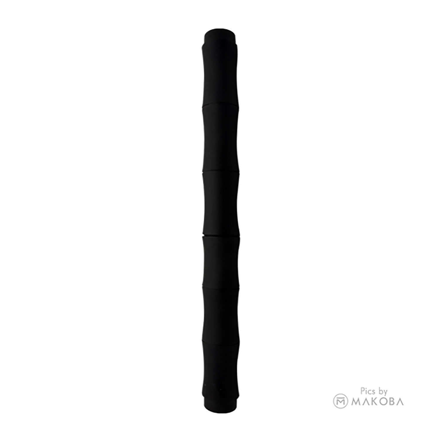 Ranga Thin Bamboo Regular Ebonite Fountain Pen, Solid Matte Black - St ...