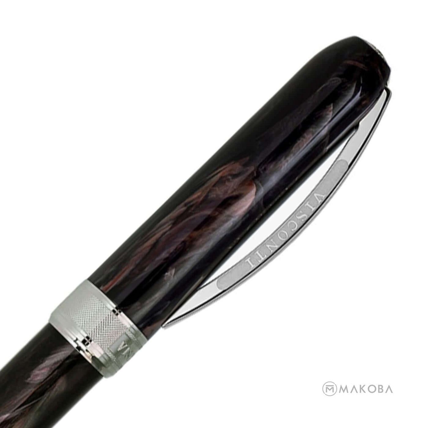 VISCONTI REMBRANDT ECLIPSE CHROME TRIM BALL PEN 4