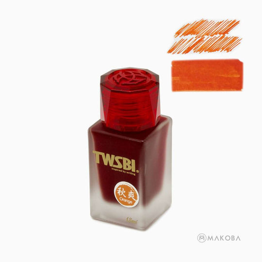 TWSBI 1791 Ink Bottle, Orange - 18ml