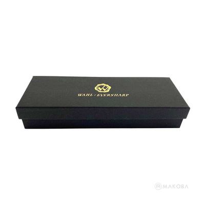 Wahl Eversharp Signature Classic Fountain Pen, Black / Rhodium Trim - 18K Gold Nib 6