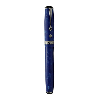 Wahl Eversharp Signature Classic Fountain Pen, Amalfi (Blue) / Rhodium Trim - 18K Gold Nib 4