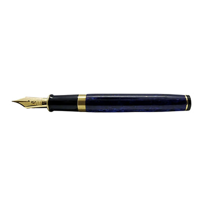 Wahl Eversharp Decoband Oversized Fountain Pen, Positano (Blue) / Gold Trim - 18K Gold Nib 2