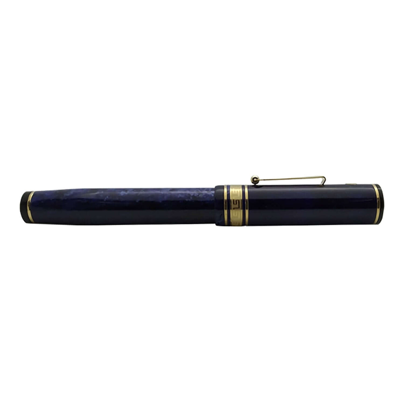 Wahl Eversharp Decoband Oversized Fountain Pen, Positano (Blue) / Gold Trim - 18K Gold Nib 3