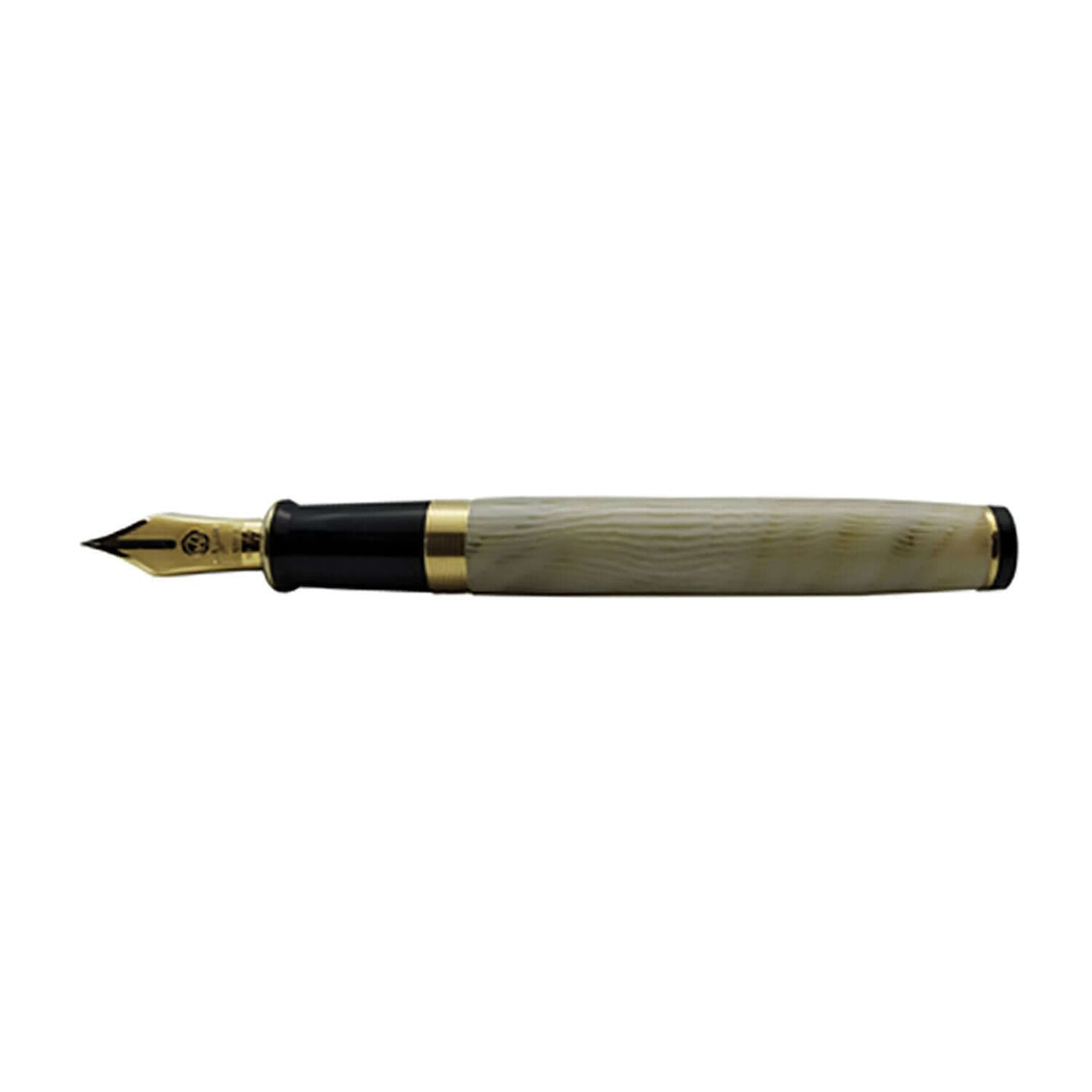 Wahl Eversharp Decoband Oversized Fountain Pen, Milky Way/ Gold Trim - 18K Gold Nib 2