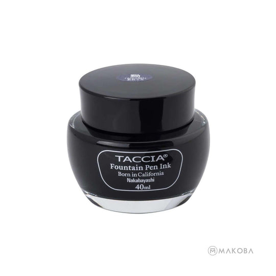 Taccia Sunao-Iro Aoguro Ink Bottle, Blue Black - 40ml