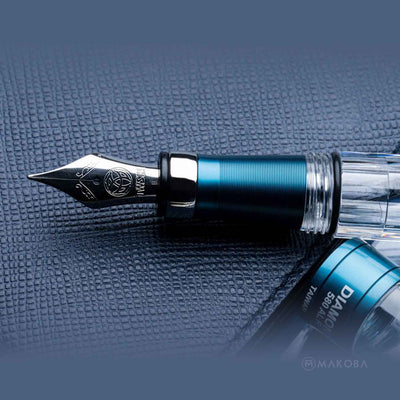 TWSBI Diamond 580ALR Prussian Blue Fountain Pen 6