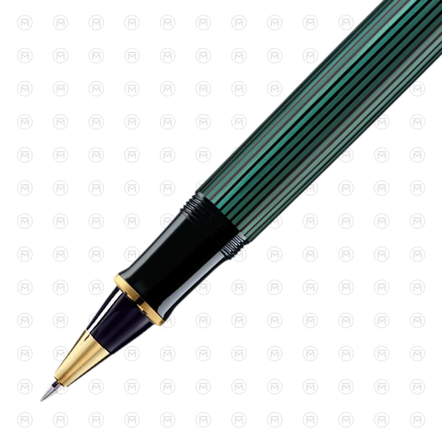 Pelikan R800 Vs R600 Pelikan R600 Black Green Roller BallPen|Shop Online at Makoba|Pelikan