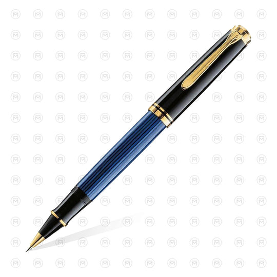 Pelikan R600 Roller Ball Pen, Black Blue