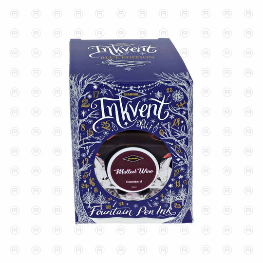 Diamine Inkvent Standard Ink Bottle, Mulled Wine - 50ml