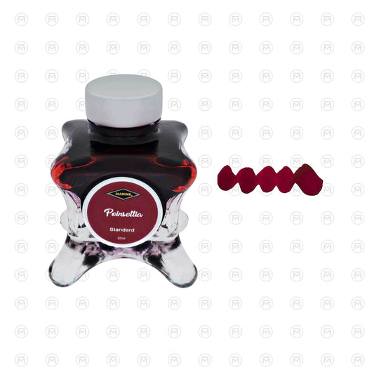 Diamine Inkvent Standard Ink Bottle, Poinsettia - 50ml