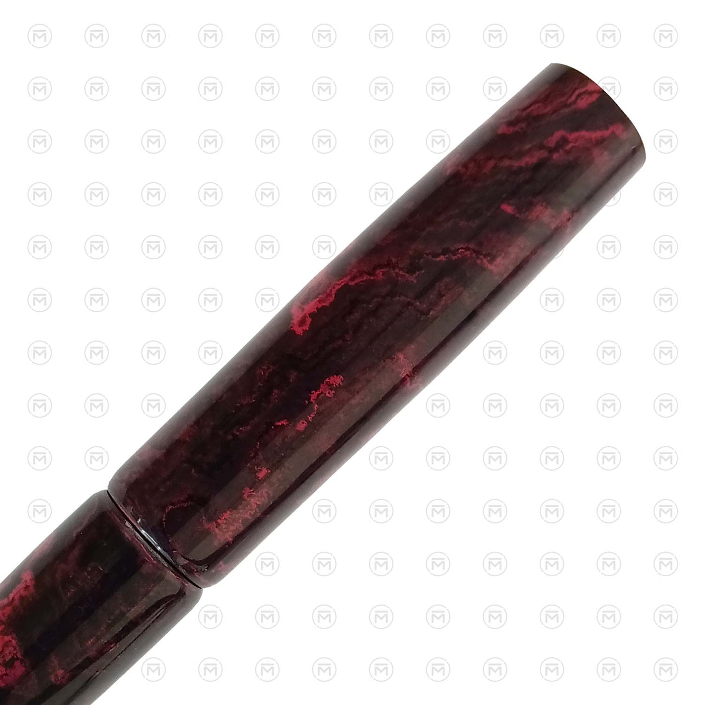 Ranga Abhimanyu Premium Ebonite Fountain Pen Red Black 3