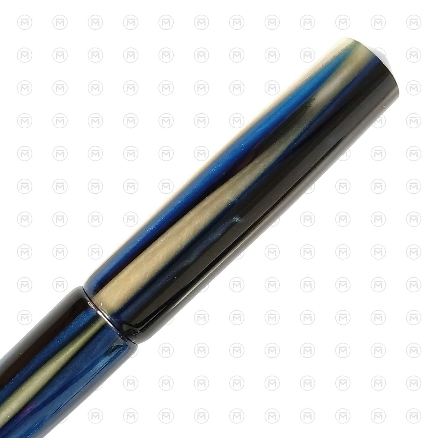 Ranga Abhimanyu Premium Acrylic Fountain Pen Blue Stripes 5