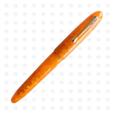 LOTUS SHIKHAR ORANGE CRUSH FOUNTAIN PEN JOWO STEEL NIB 4