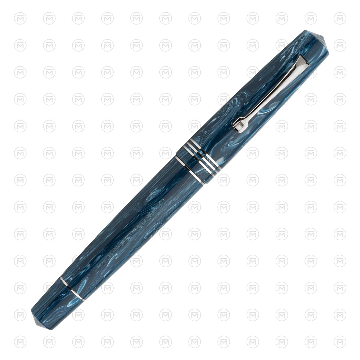 Leonardo Momento Zero Fountain Pen - Blue Positano CT 2