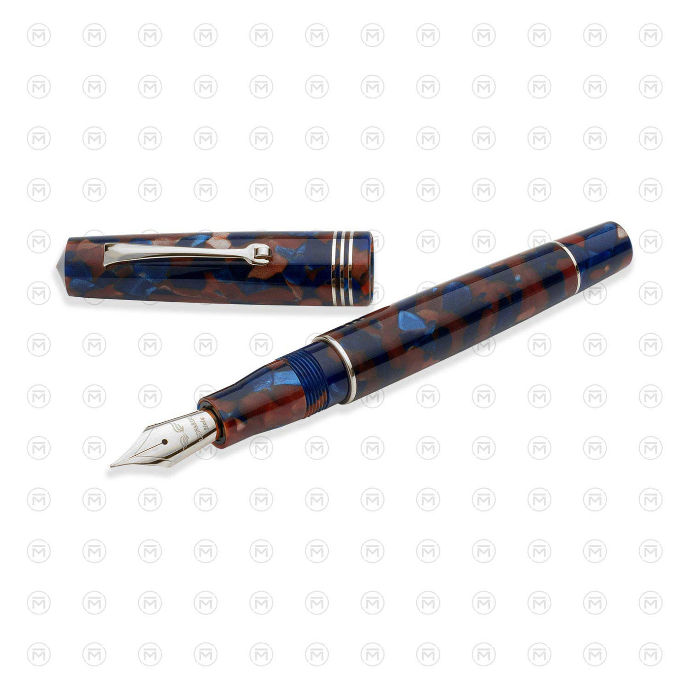 Leonardo Momento Zero Fountain Pen - Pietra Marina CT 1