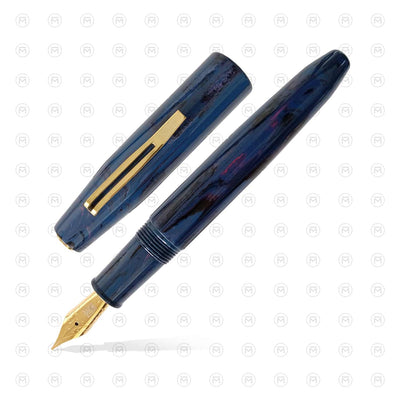 LOTUS MESA LIMITED EDITION TWILIGHT BLUE FOUNTAIN PEN - JOWO STEEL NIB 2