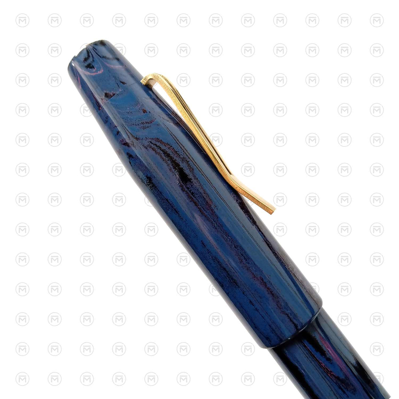 LOTUS MESA LIMITED EDITION TWILIGHT BLUE FOUNTAIN PEN - JOWO STEEL NIB 4