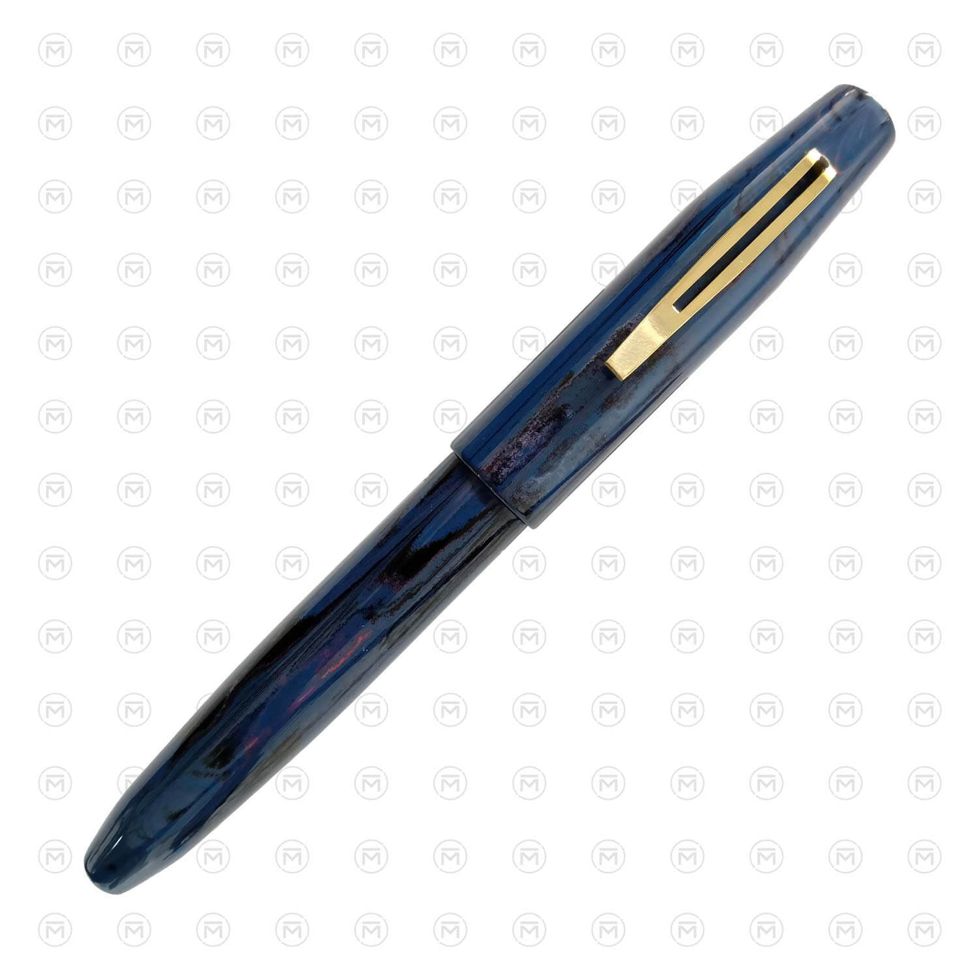 LOTUS MESA LIMITED EDITION TWILIGHT BLUE FOUNTAIN PEN - JOWO STEEL NIB 6