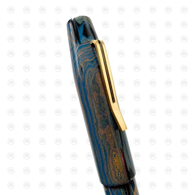 LOTUS MESA LIMITED EDITION MIDNIGHT SUN FOUNTAIN PEN - JOWO STEEL NIB 3