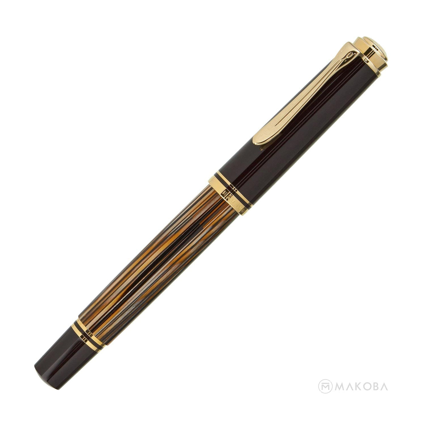 Pelikan M400 Fountain Pen Tortoiseshell Brown GT (Special Edition) 3