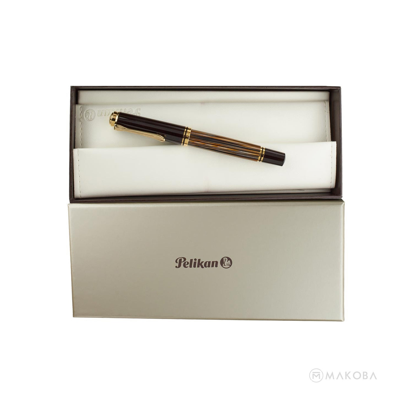 Pelikan M400 Fountain Pen Tortoiseshell Brown GT (Special Edition) 5