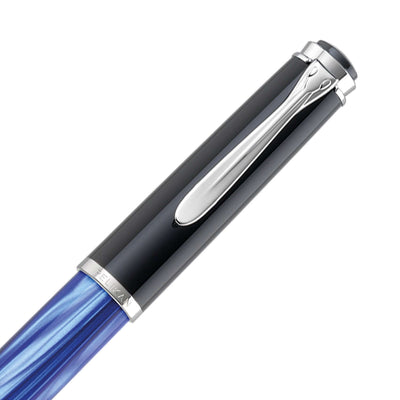 PELIKAN CLASSIC M205 BLUE MARBLED CT FOUNTAIN PEN 4