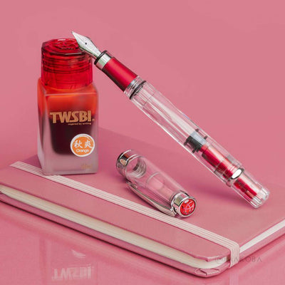 TWSBI Diamond 580AL Fountain Pen - Rose 4