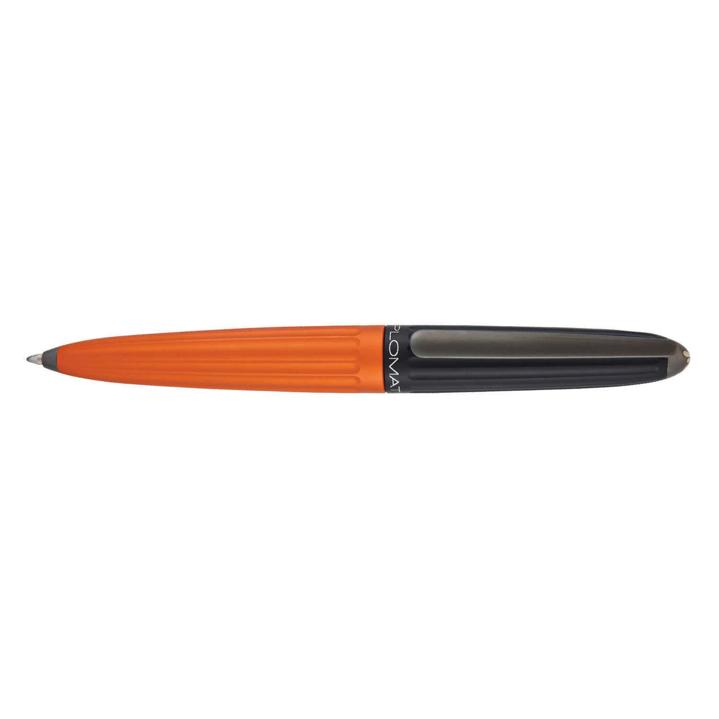 Diplomat Aero Ball Pen - Black Orange 3