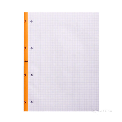 Rhodia Basics Notepad, Orange - Top Stapled 23