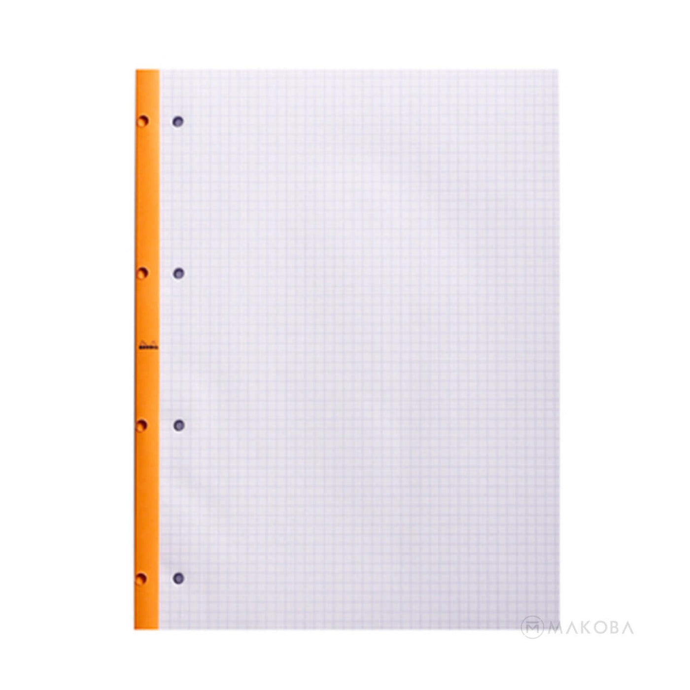 Rhodia Basics Pre-Punched Notepad, Orange - A4+ 7
