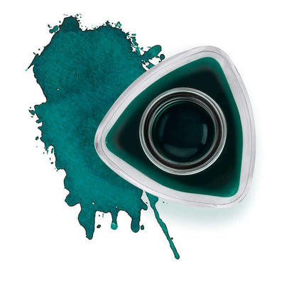 Lapis Bard Ink Bottle Emerald Isle (Teal Green) - 50ml 2