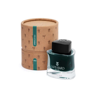 Lapis Bard Ink Bottle Emerald Isle (Teal Green) - 50ml 3