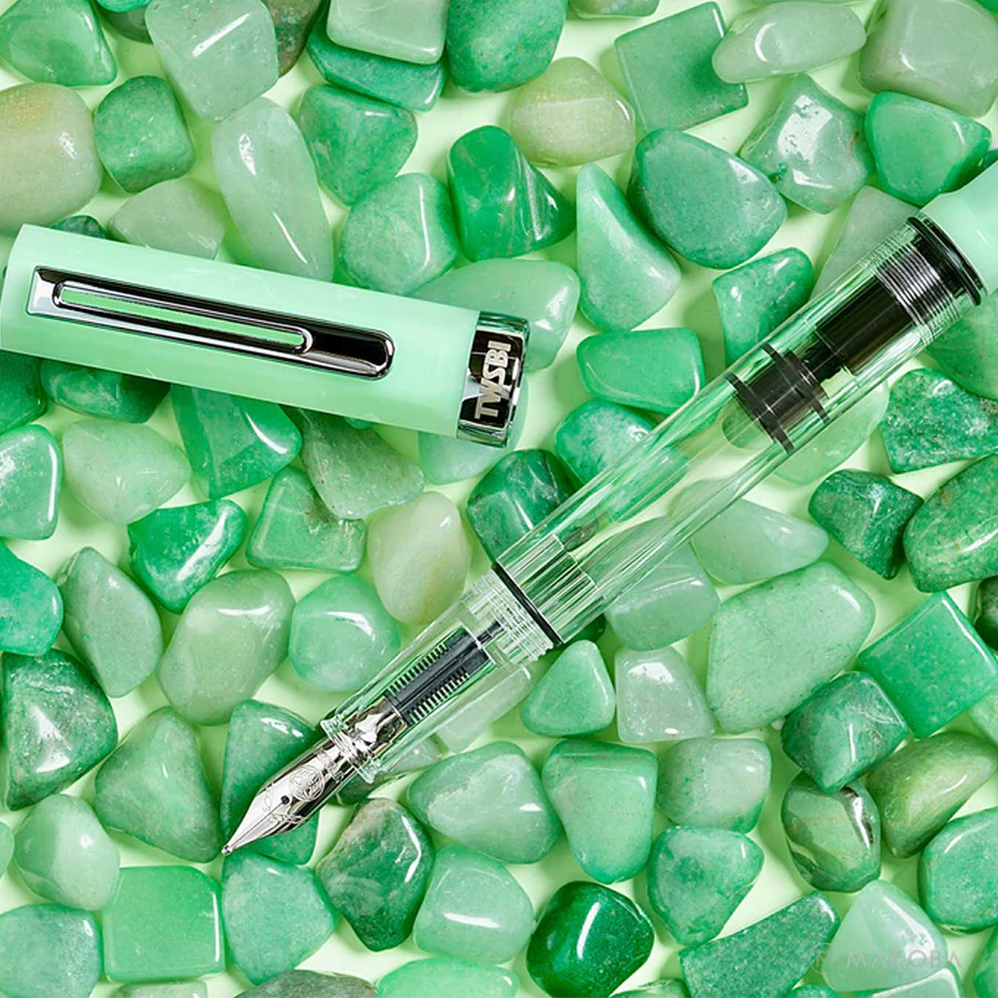 TWSBI Eco Fountain Pen Jade - Steel Nib 5